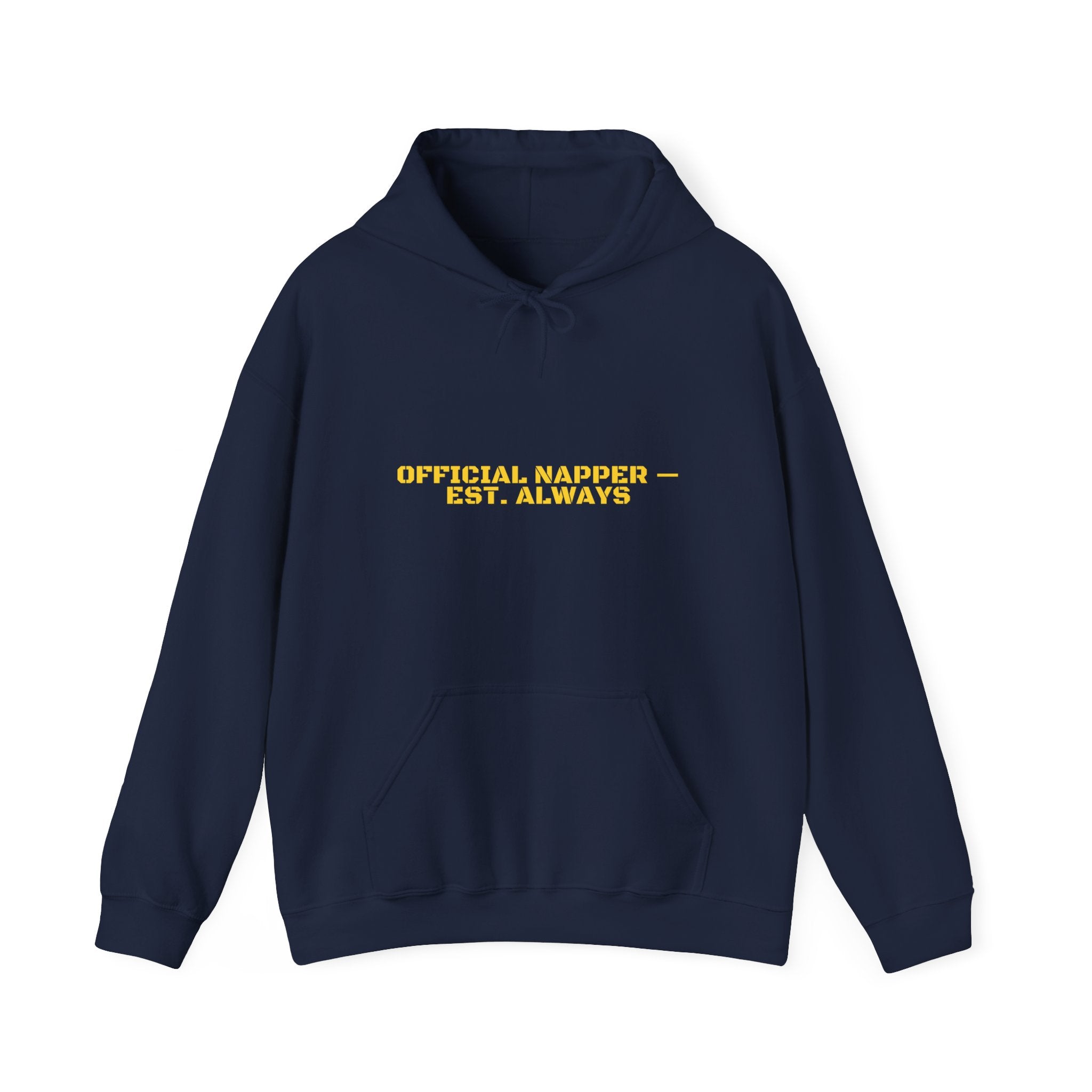Official Napper - Trendy Teez Funny Hoodie mockup