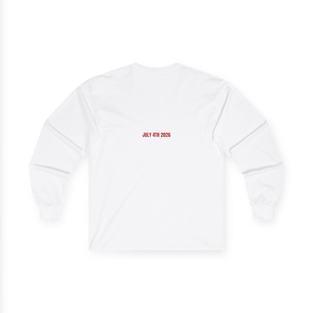 July 4Th 2026 - Trendy Teez Funny Long Sleeve (Back Print) mockup