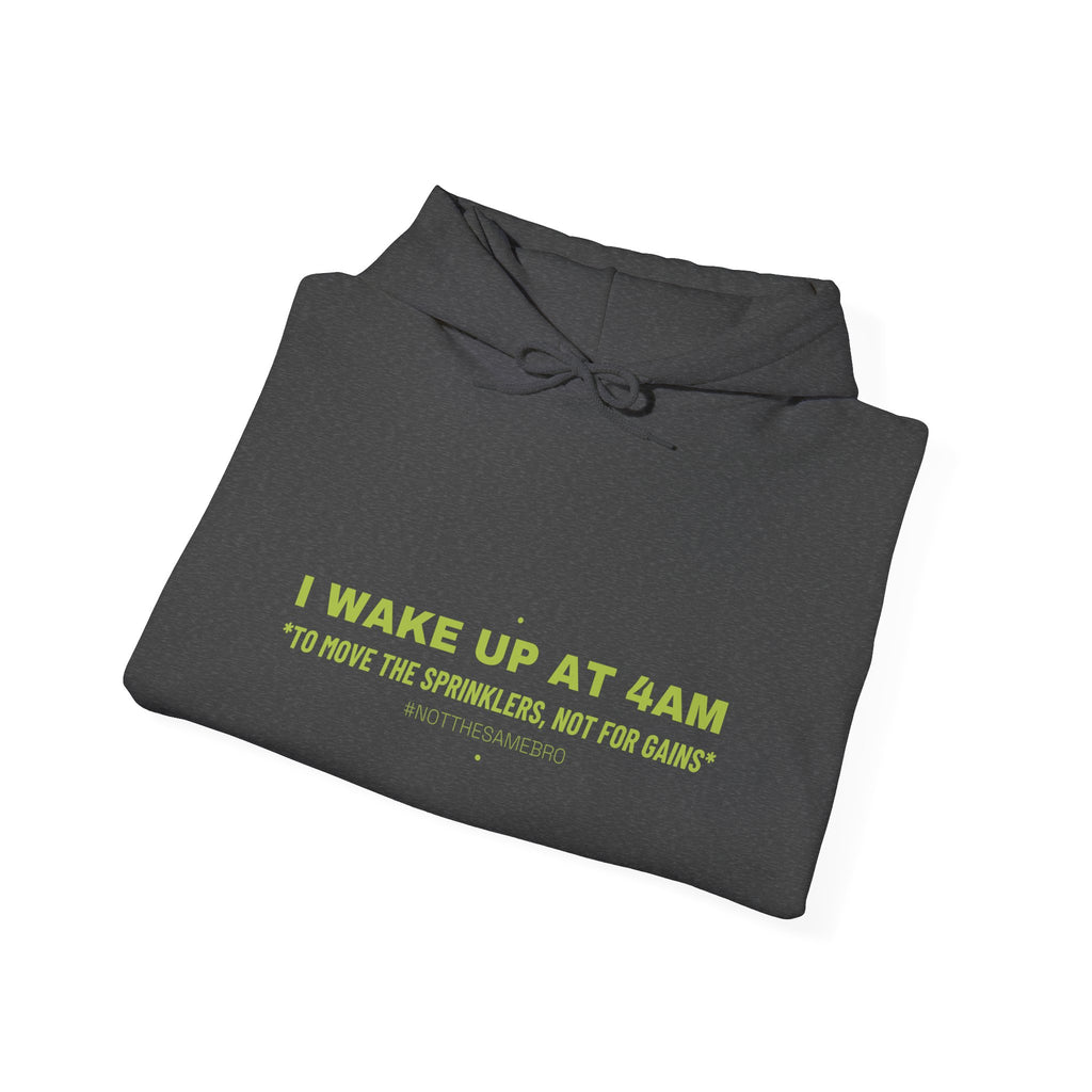 I Wake Up At 4Am - Trendy Teez Funny Hoodie mockup