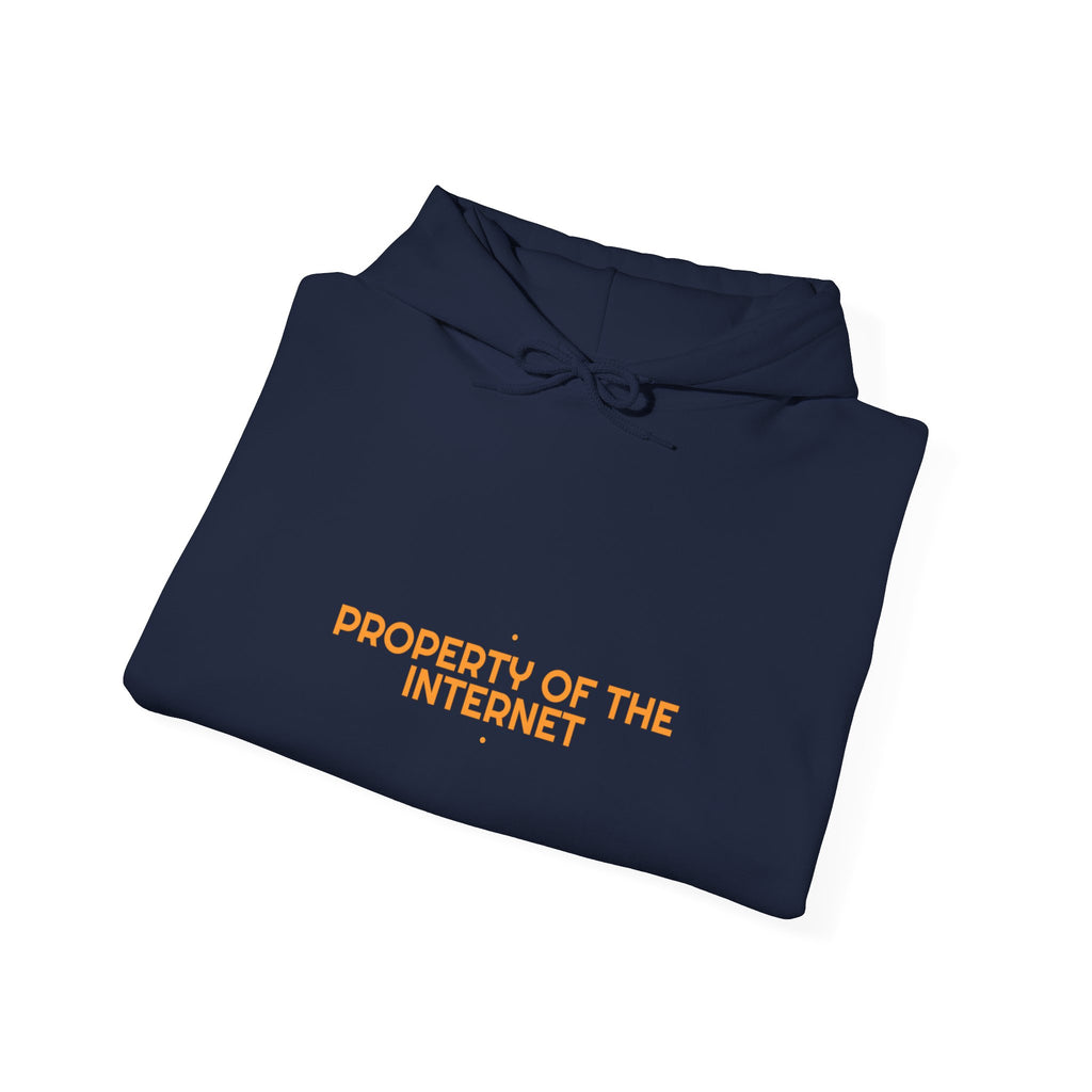 Property Of The Internet - Trendy Teez Funny Hoodie mockup