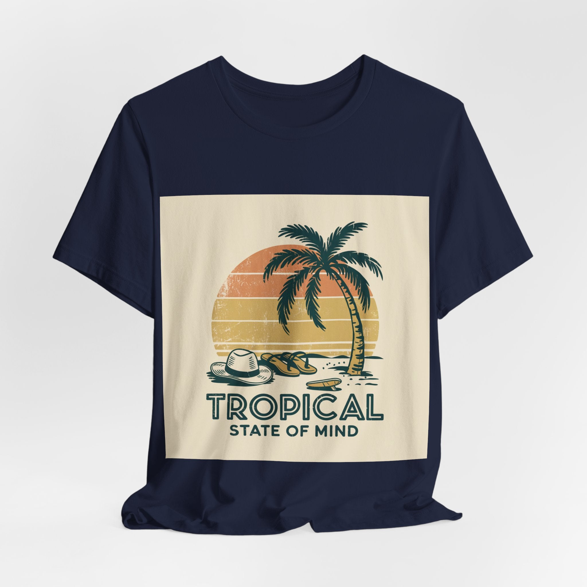 Tropical State Of Mind - Trendy Teez Funny Tee mockup