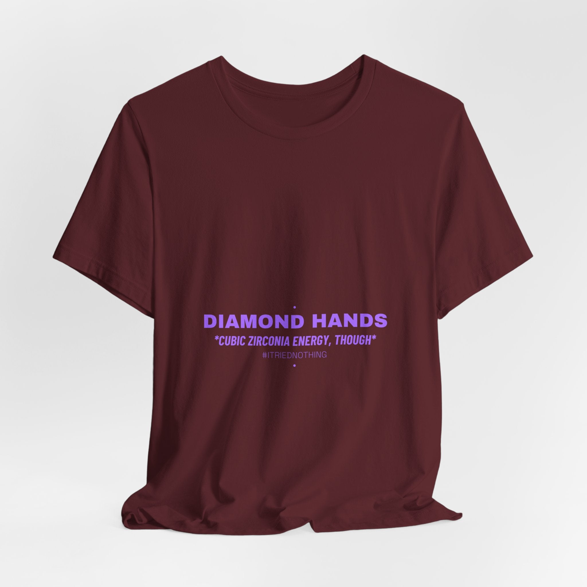 Diamond Hands - Trendy Teez Funny Tee mockup