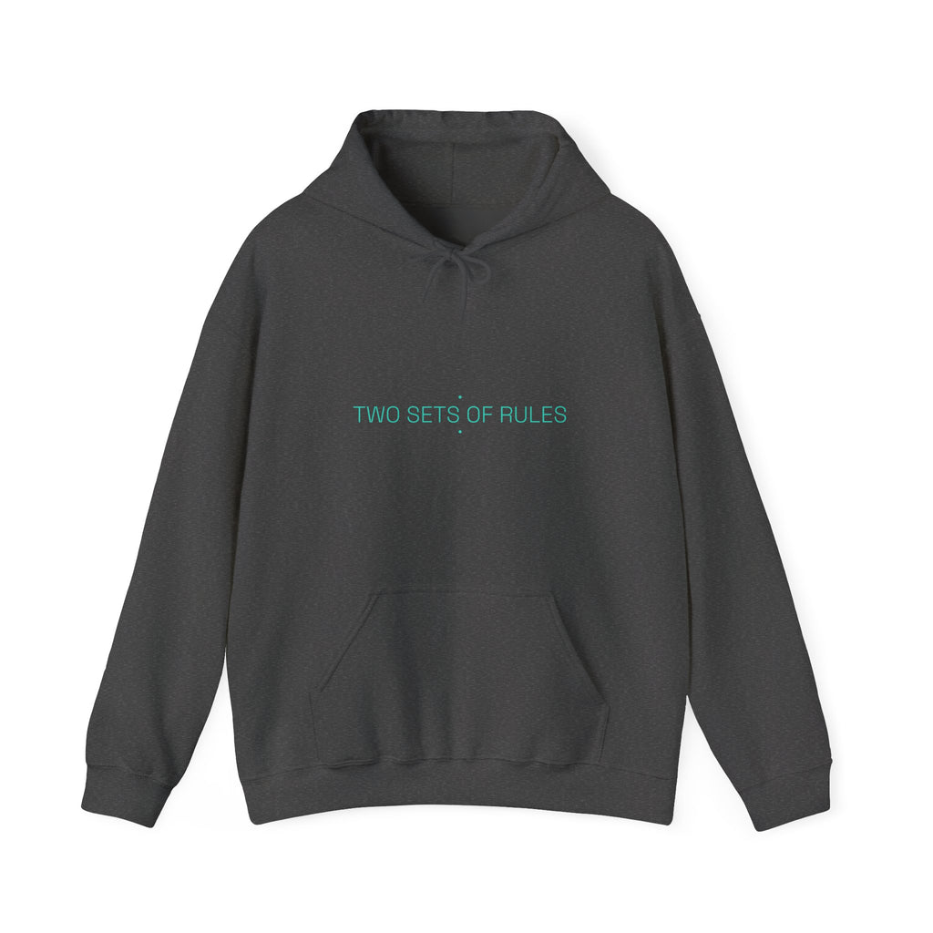 Two Sets Of Rules - Trendy Teez Funny Hoodie mockup