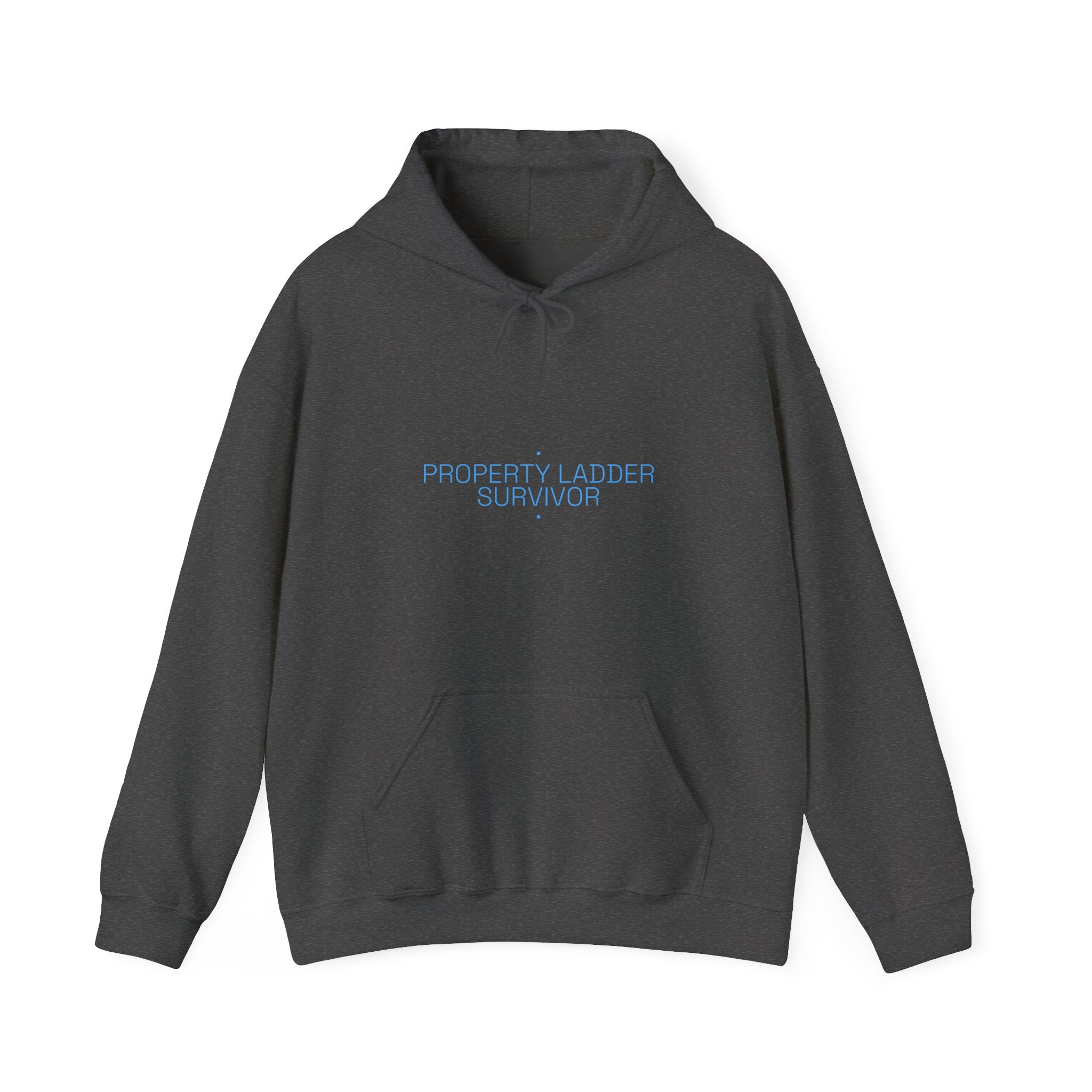 Property Ladder Survivor - Trendy Teez Funny Hoodie mockup