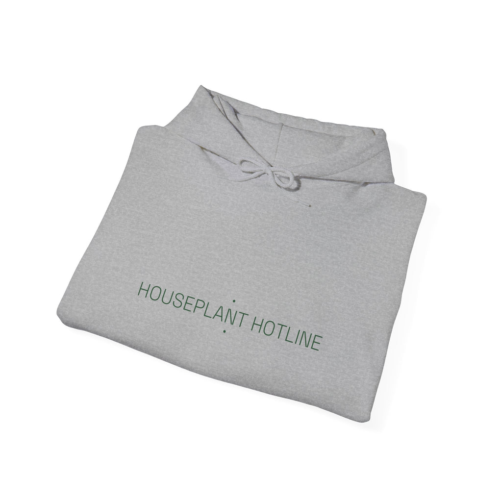 Houseplant Hotline - Trendy Teez Funny Hoodie mockup
