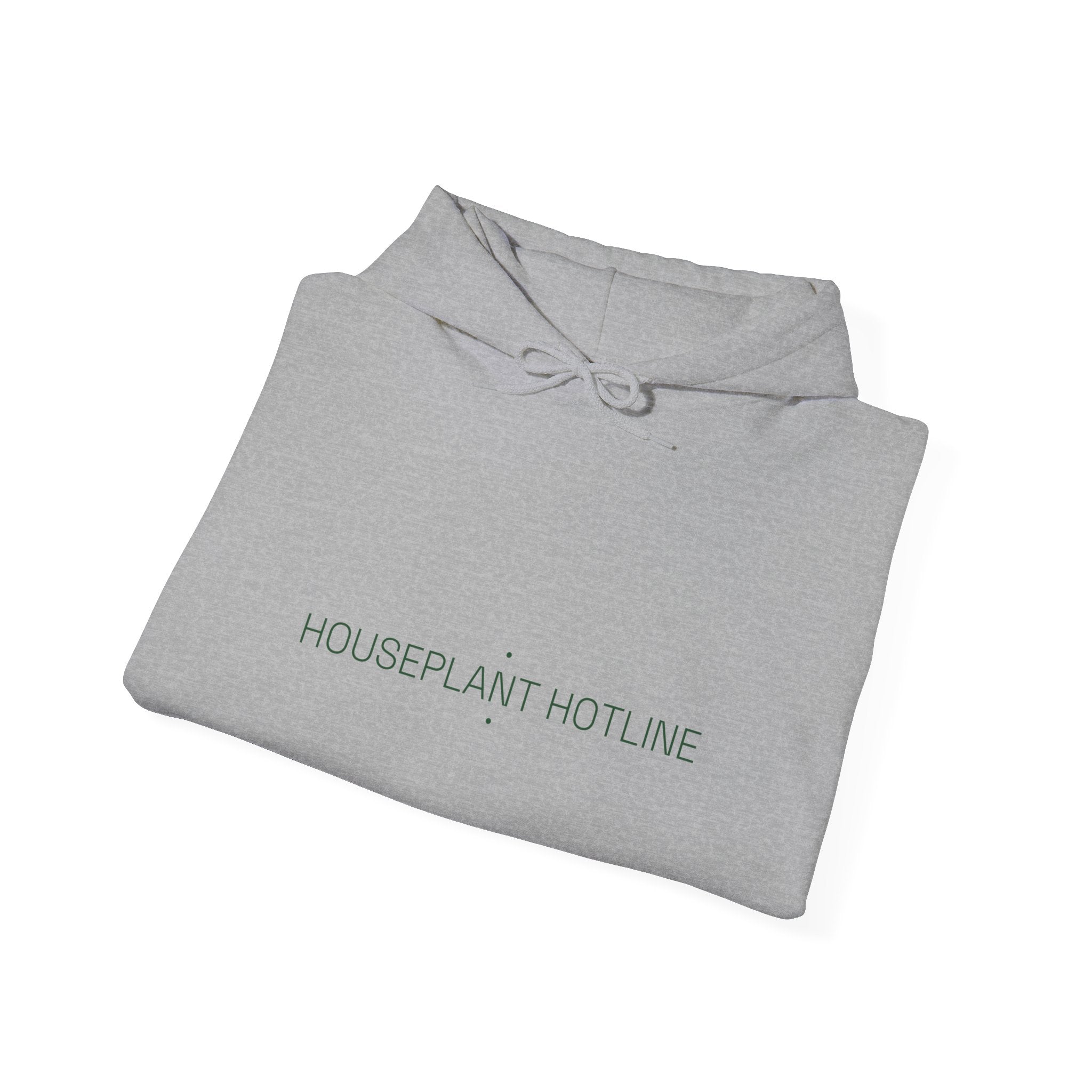 Houseplant Hotline - Trendy Teez Funny Hoodie mockup