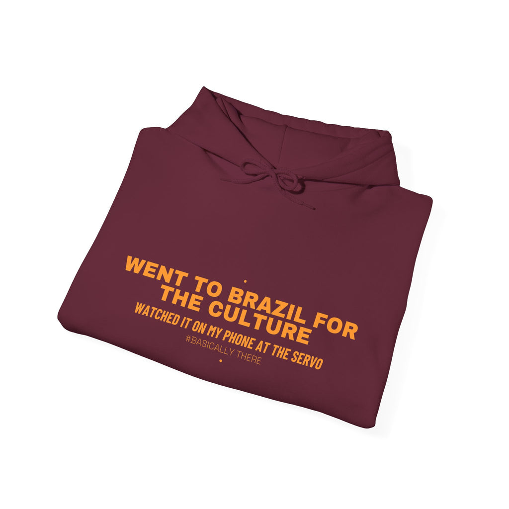 Went To Brazil For The Culture - Trendy Teez Funny Hoodie mockup