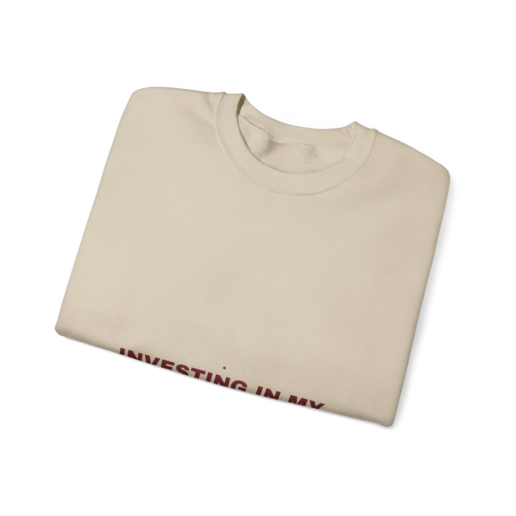 Investing In My Future - Trendy Teez Funny Crewneck mockup