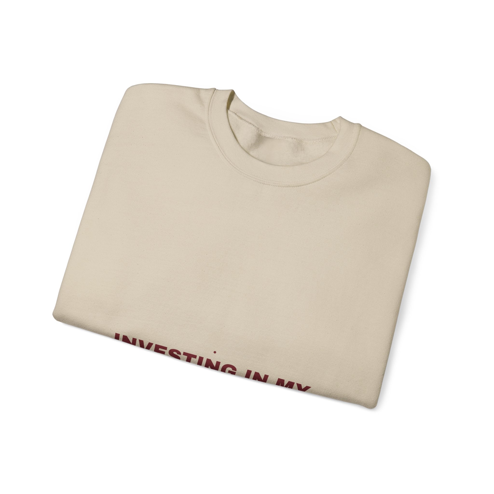 Investing In My Future - Trendy Teez Funny Crewneck mockup
