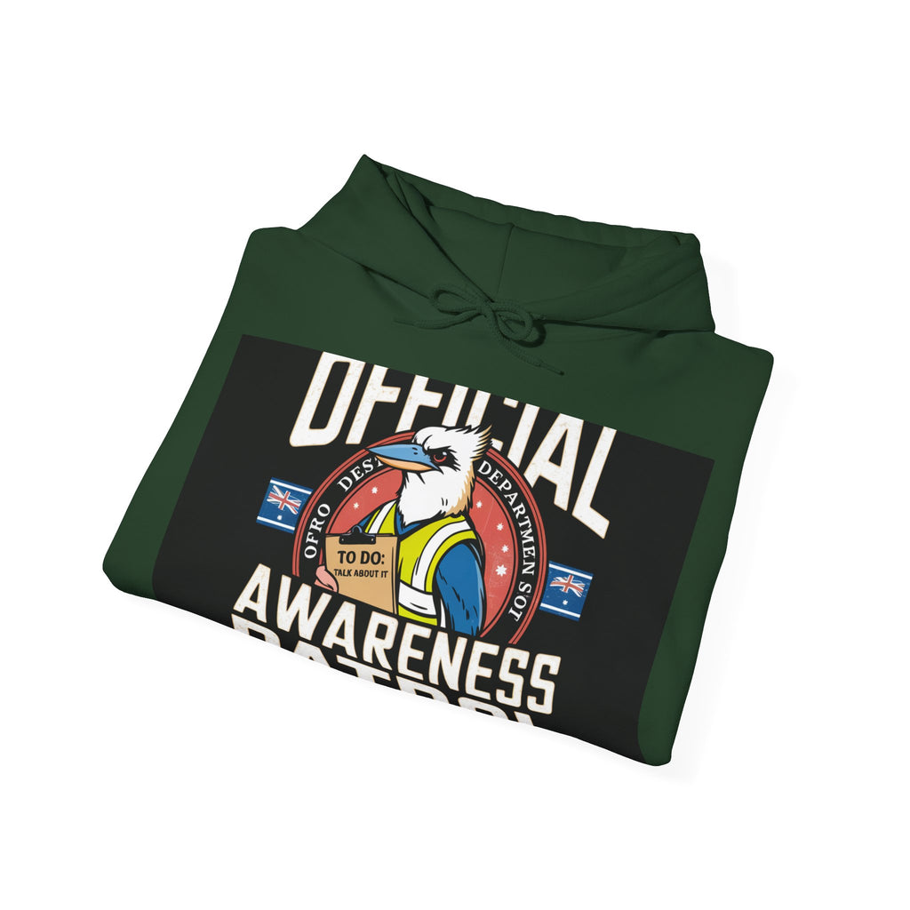 Official Awareness Patrol - Trendy Teez Funny Hoodie mockup