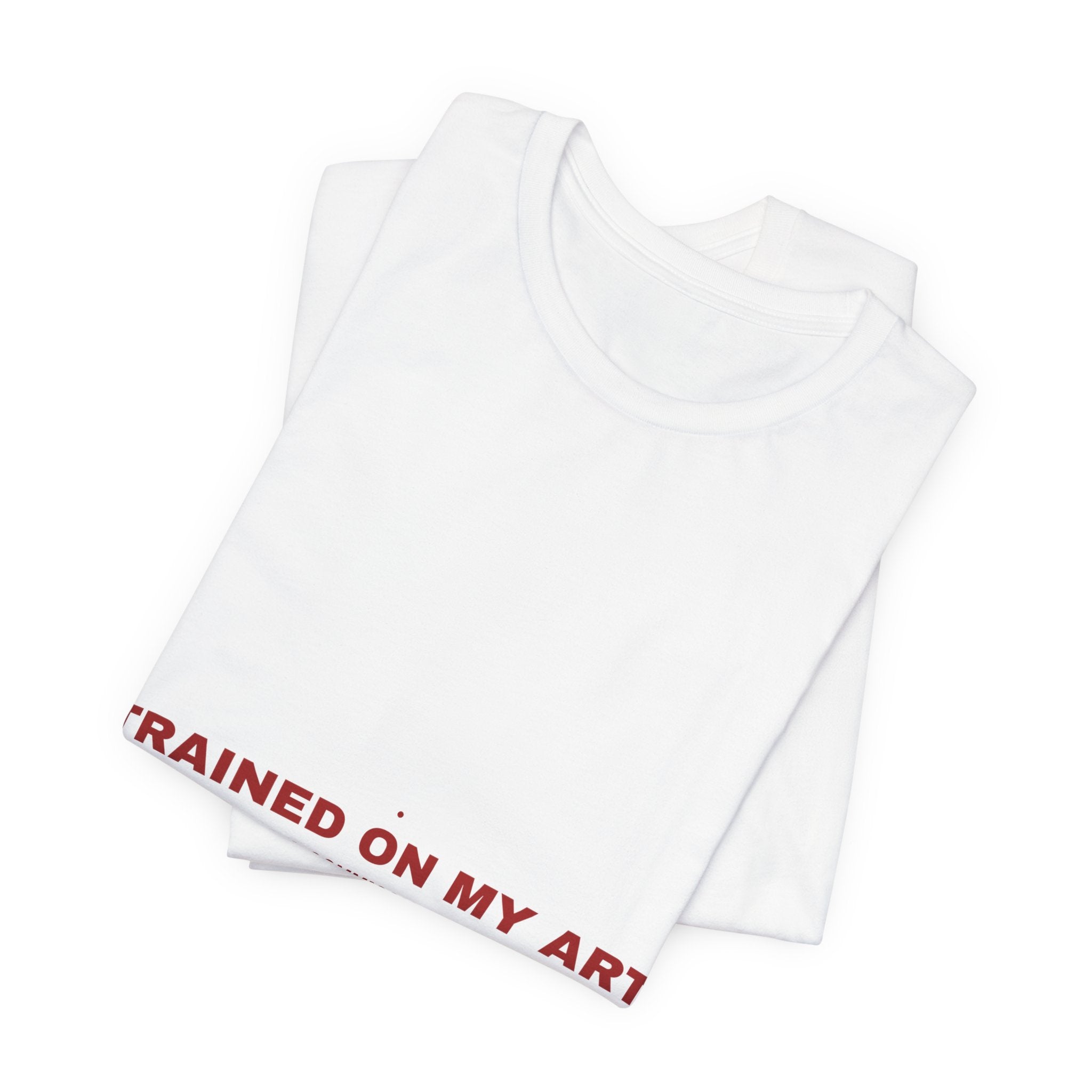 Trained On My Art - Trendy Teez Funny Tee mockup