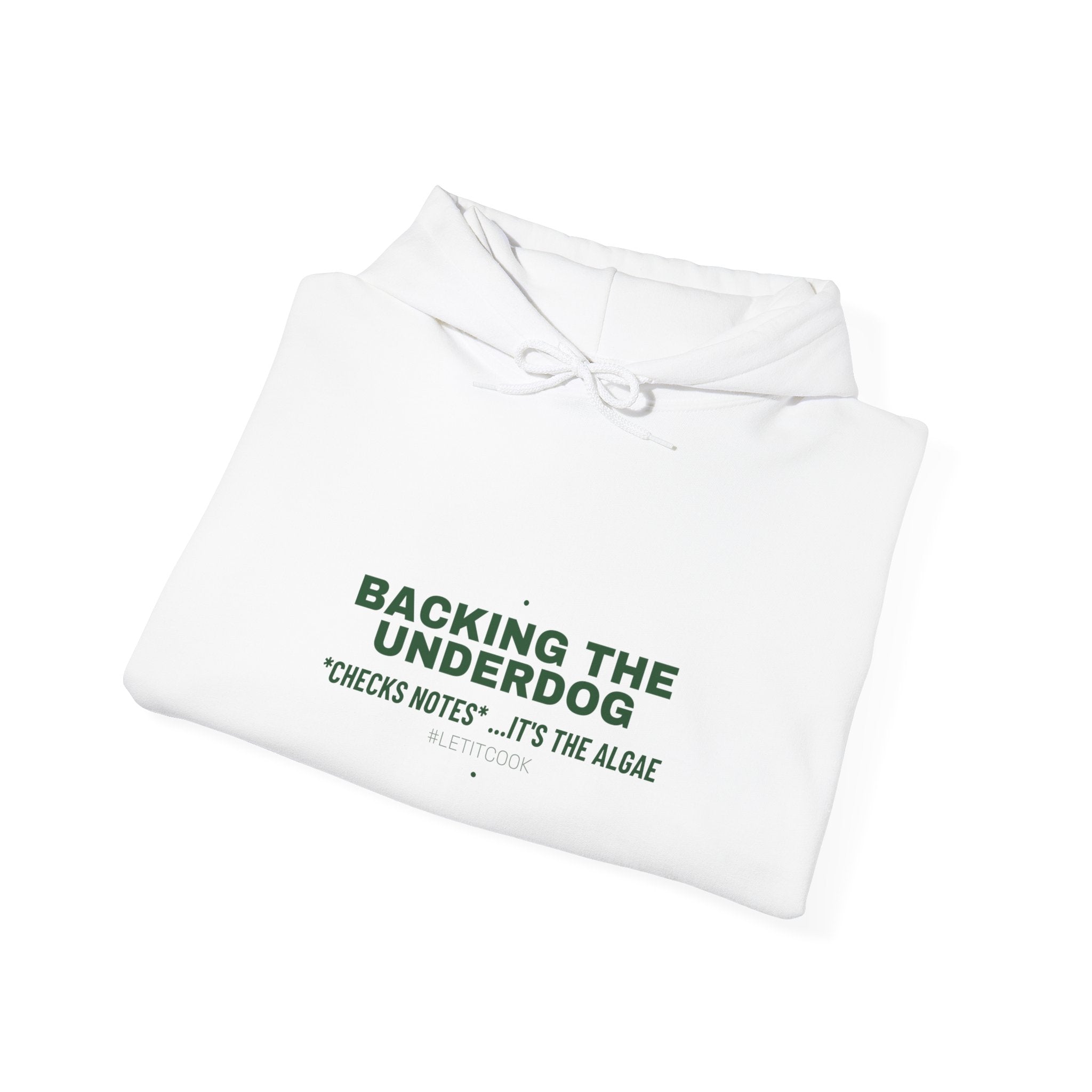 Backing The Underdog - Trendy Teez Funny Hoodie mockup