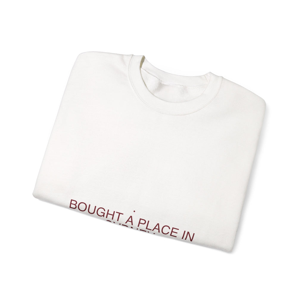 Bought A Place In Sydney - Trendy Teez Funny Crewneck mockup