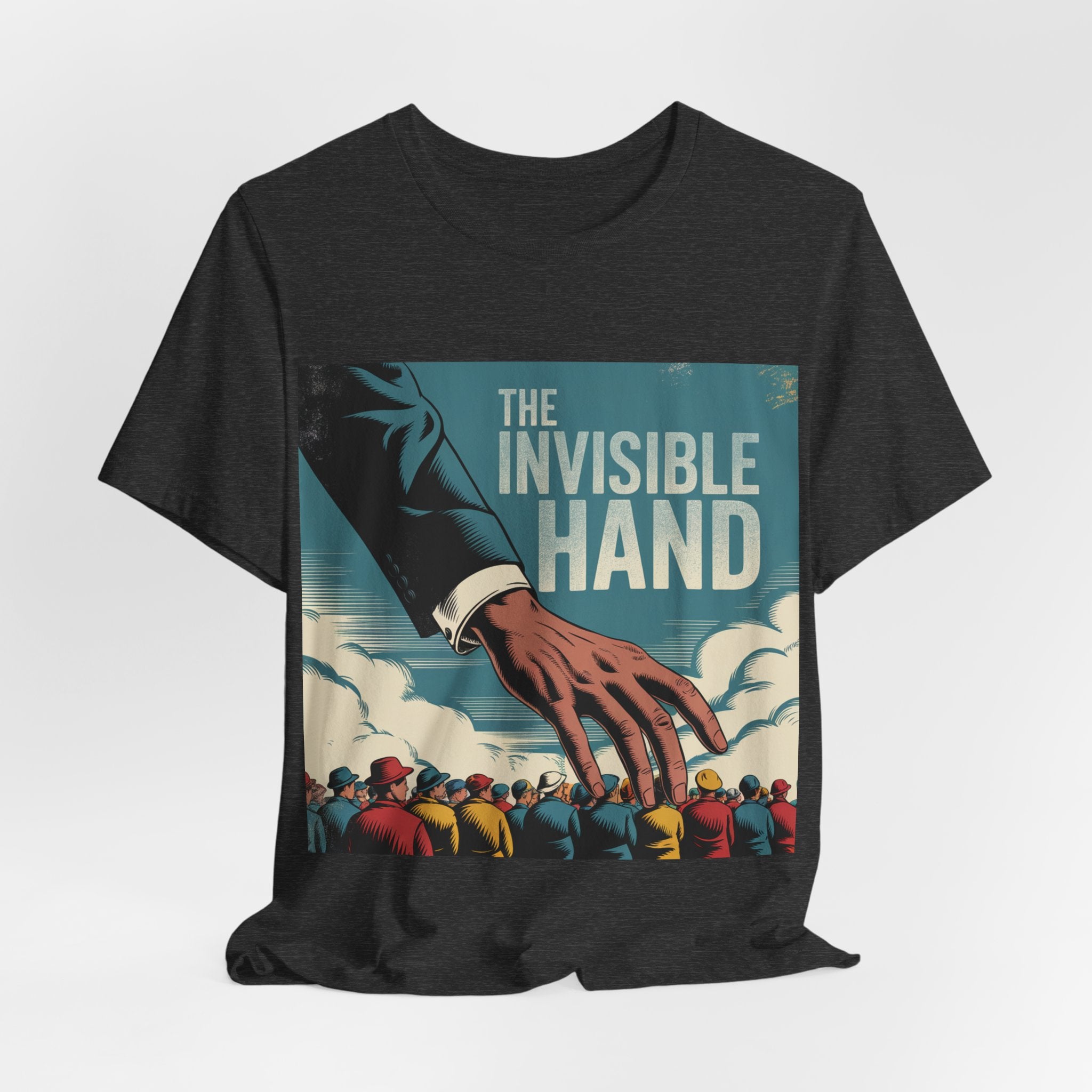 The Invisible Hand - Trendy Teez Funny Tee mockup