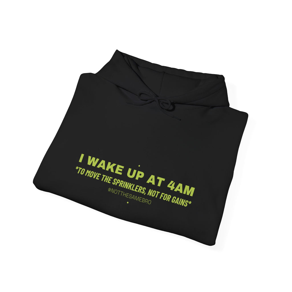 I Wake Up At 4Am - Trendy Teez Funny Hoodie mockup