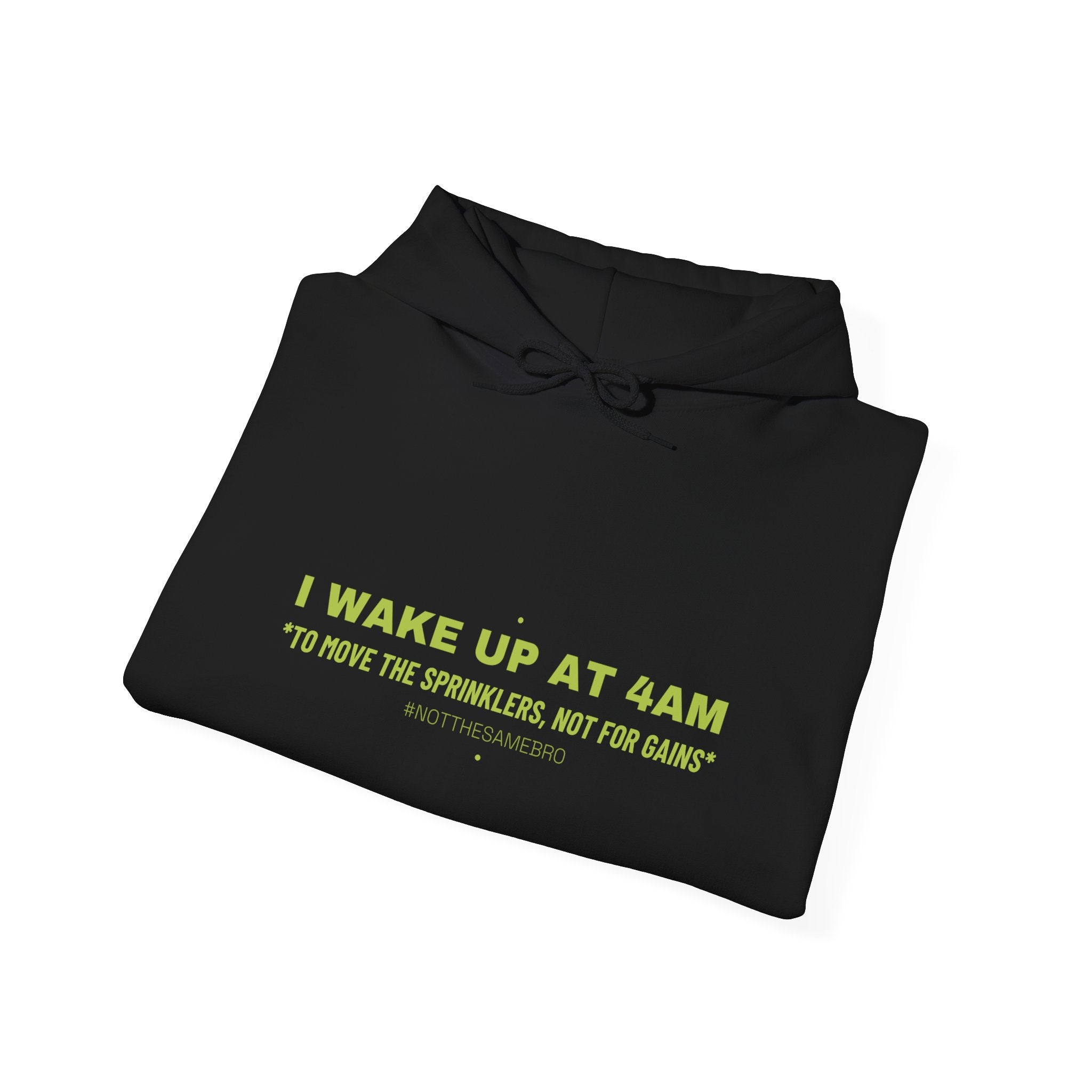 I Wake Up At 4Am - Trendy Teez Funny Hoodie mockup