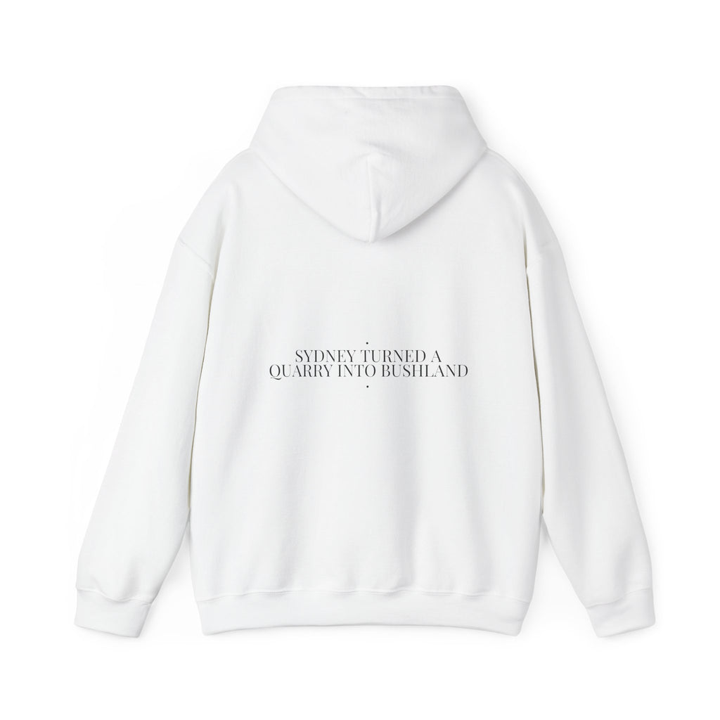 Sydney Turned A Quarry Into Bushland — Funny Hoodie (Back Print)