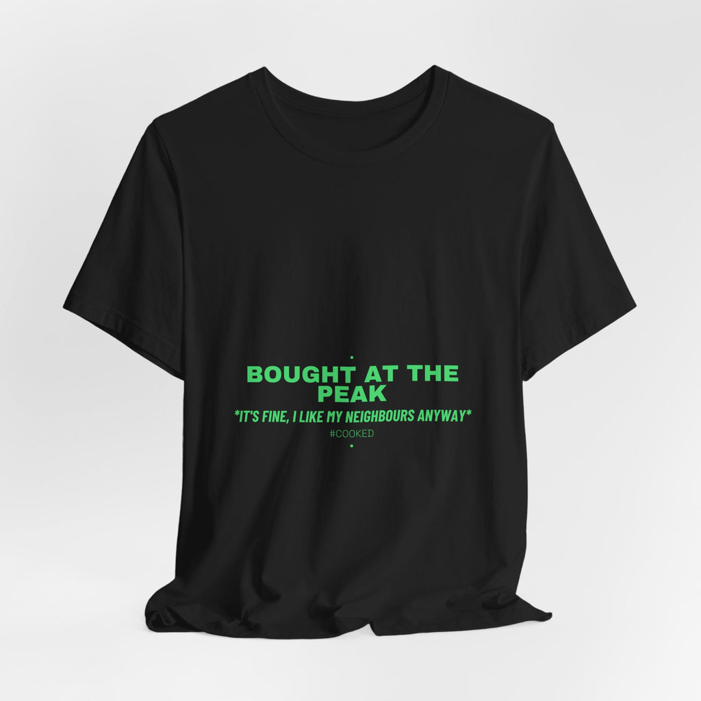 Bought At The Peak - Trendy Teez Funny Tee mockup