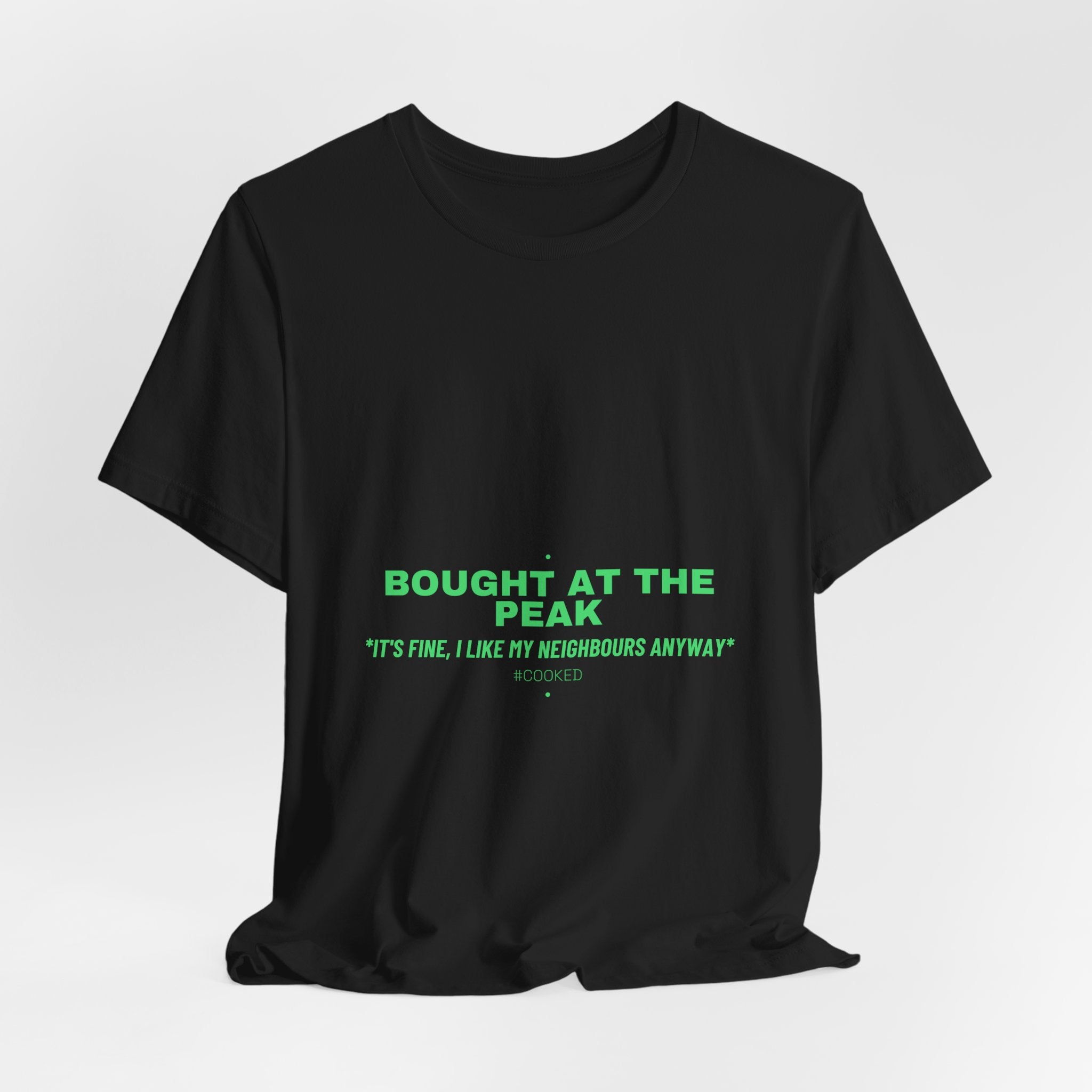 Bought At The Peak - Trendy Teez Funny Tee mockup