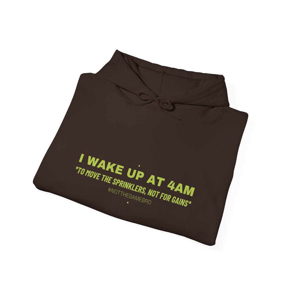 I Wake Up At 4Am - Trendy Teez Funny Hoodie mockup