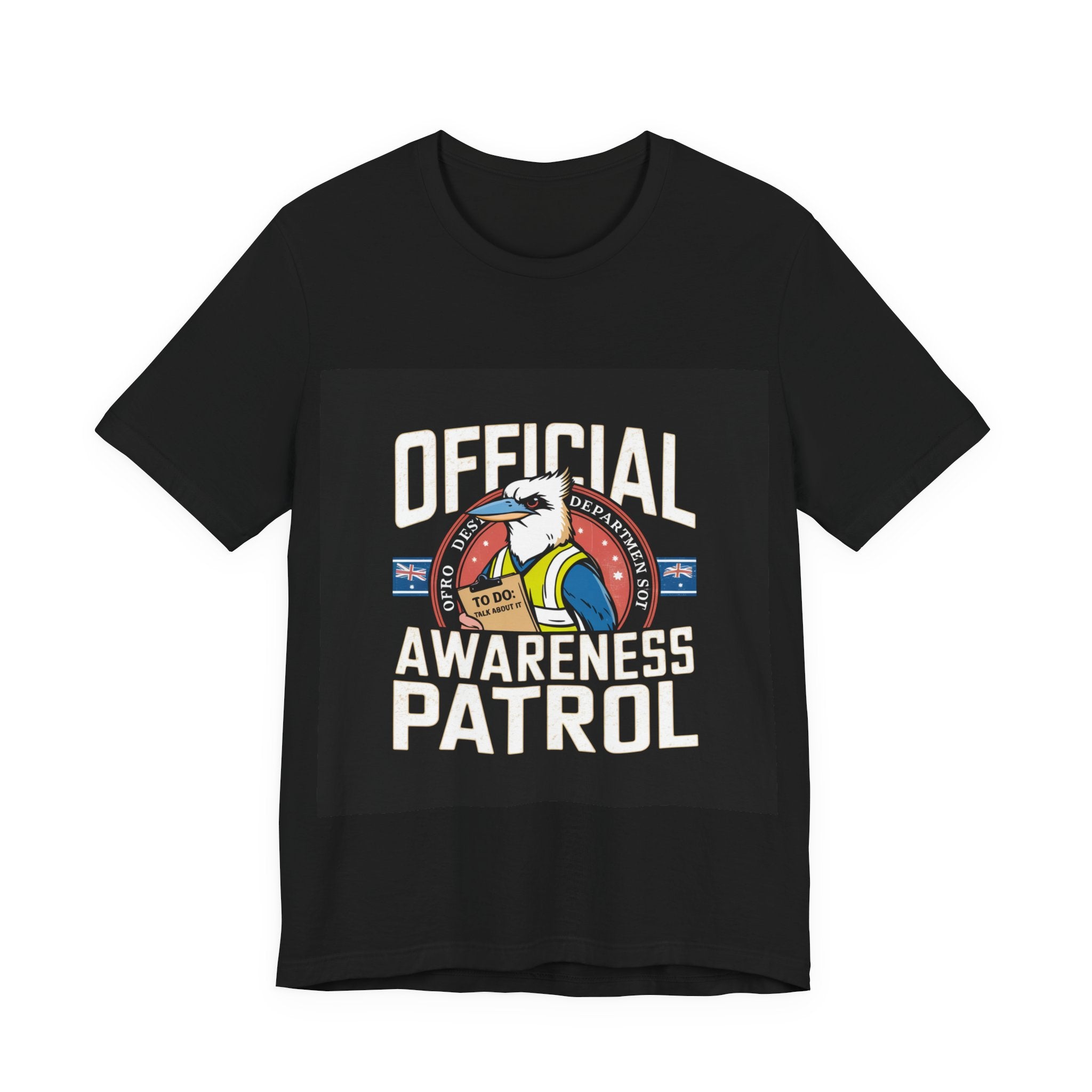 Official Awareness Patrol - Trendy Teez Funny Tee mockup