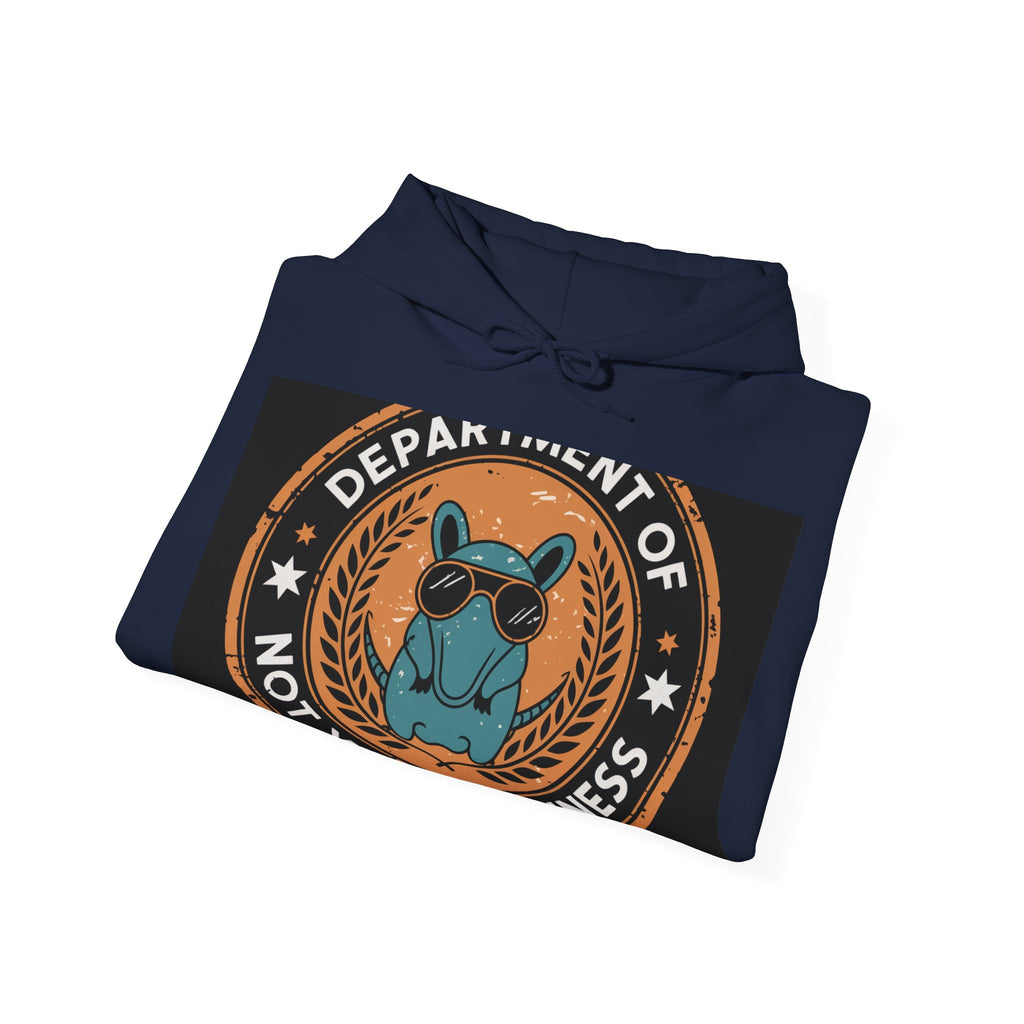 Department Of Not Your Business - Trendy Teez Funny Hoodie mockup