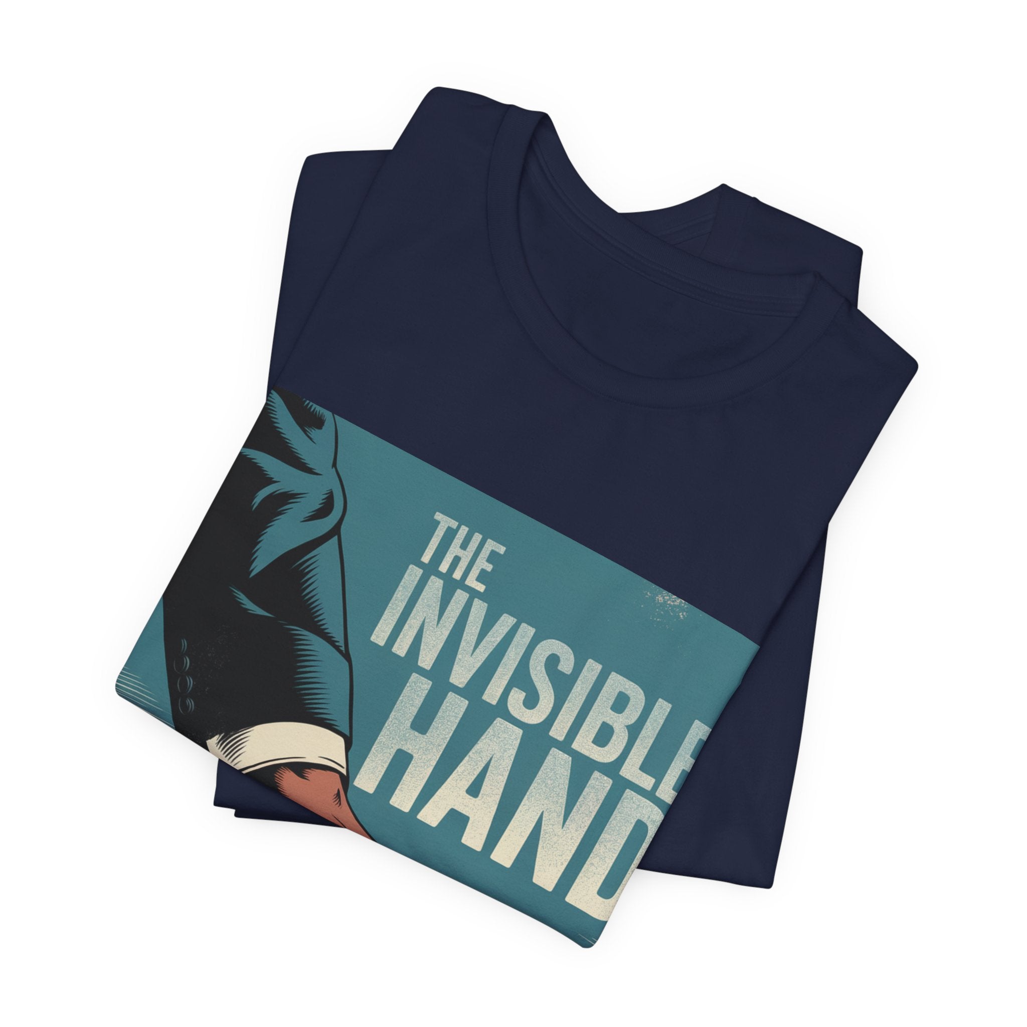 The Invisible Hand - Trendy Teez Funny Tee mockup