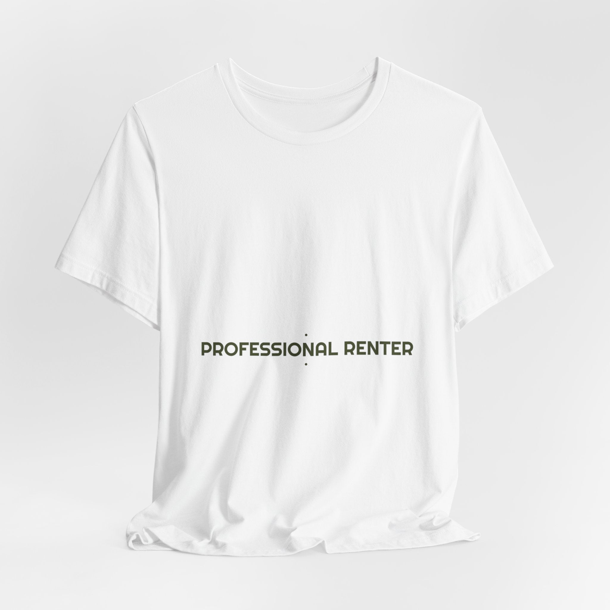 Professional Renter - Trendy Teez Funny Tee mockup