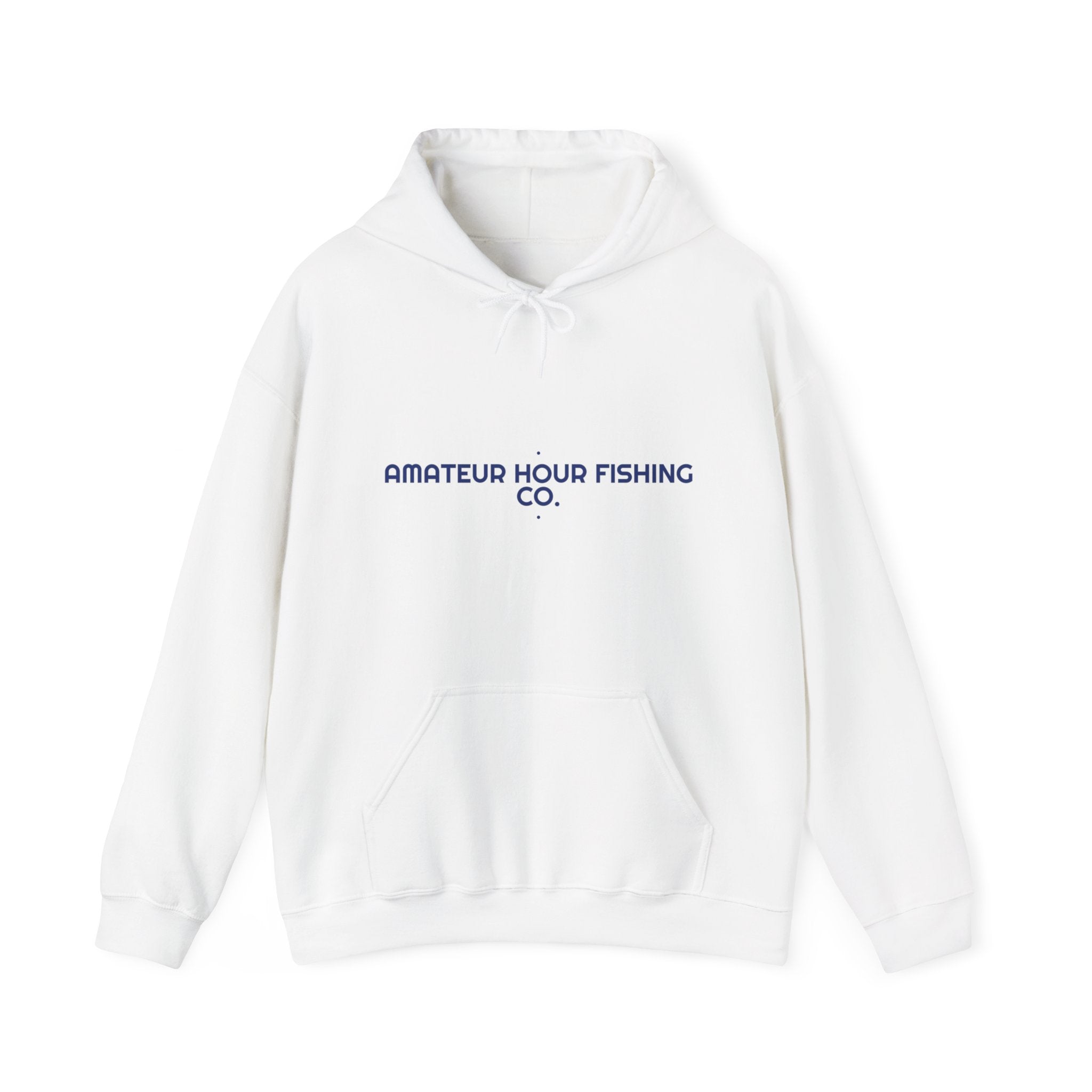 Amateur Hour Fishing Co. - Trendy Teez Funny Hoodie mockup