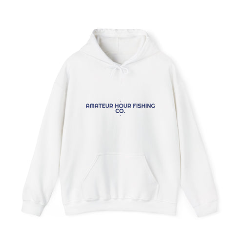 Amateur Hour Fishing Co. - Trendy Teez Funny Hoodie mockup