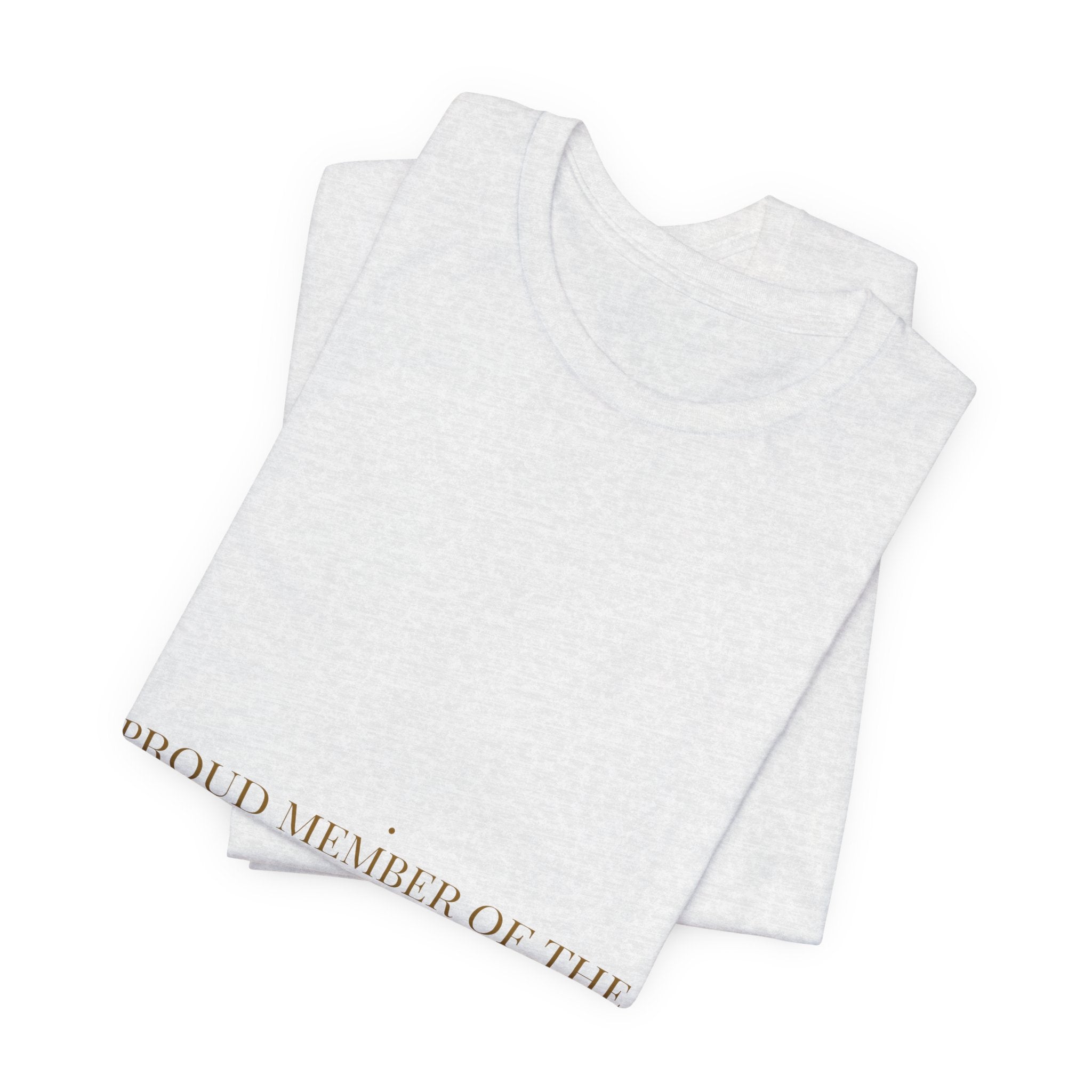 Proud Member Of The Squeezed Middle - Trendy Teez Funny Tee mockup