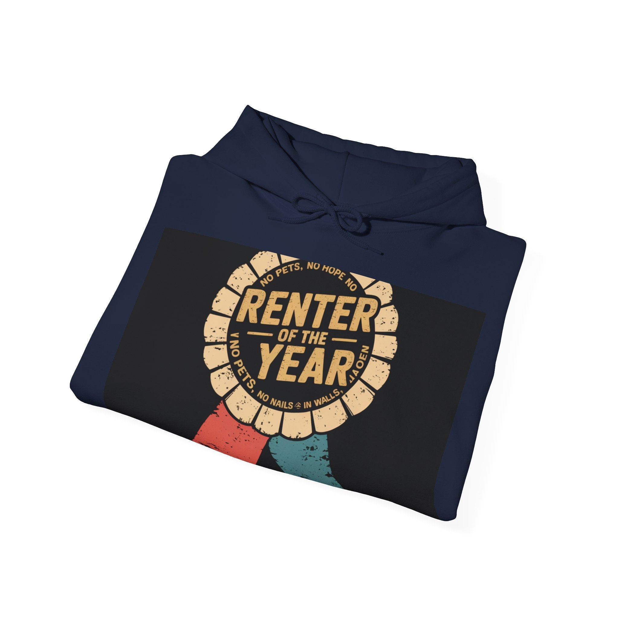 Renter Of The Year - Trendy Teez Funny Hoodie mockup
