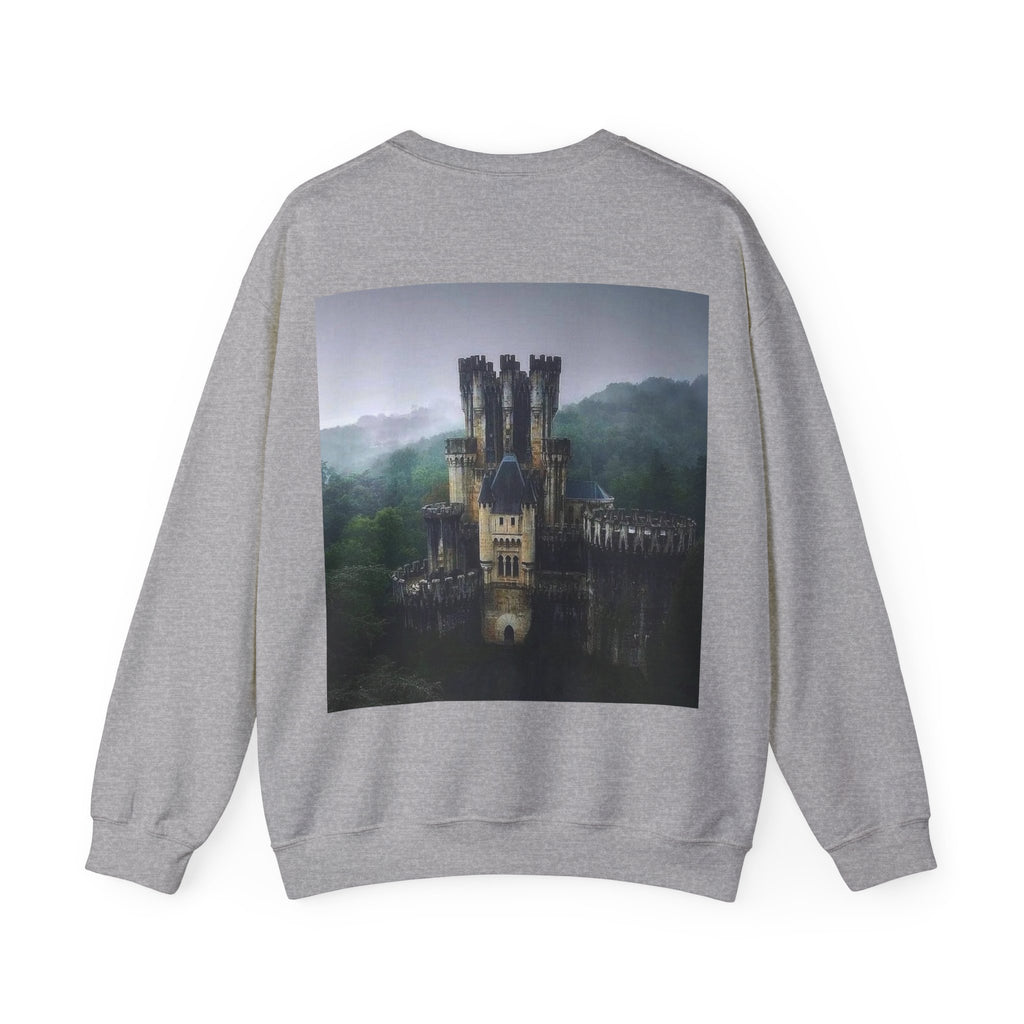 Butrón Castle (Gatika, Spain) — Hard Crewneck (Back Print)