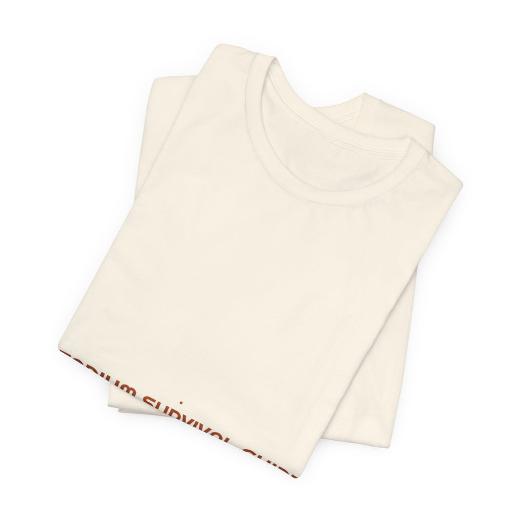 Stadium Survival Guide - Trendy Teez Funny Tee mockup