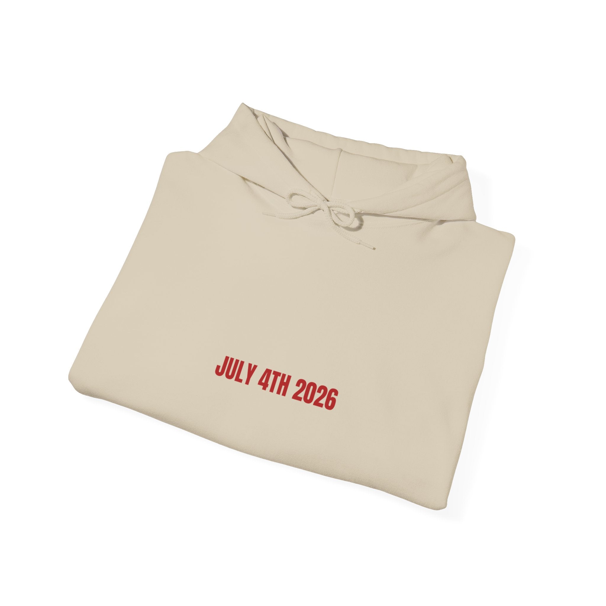 July 4Th 2026 - Trendy Teez Funny Hoodie mockup