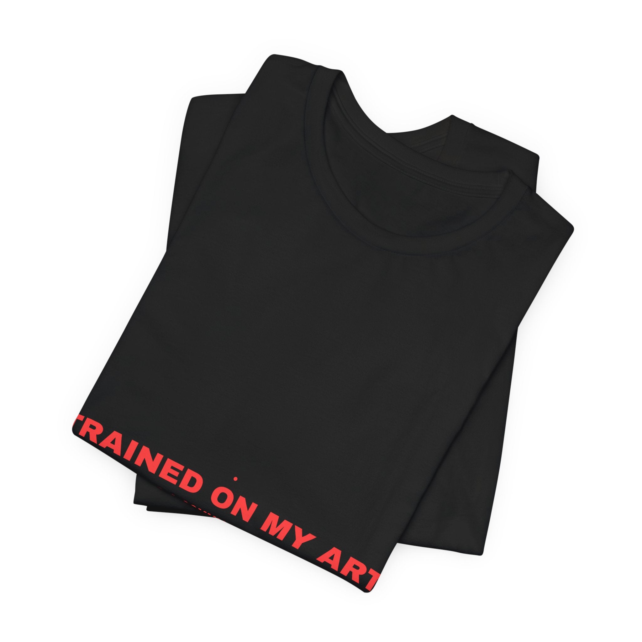 Trained On My Art - Trendy Teez Funny Tee mockup
