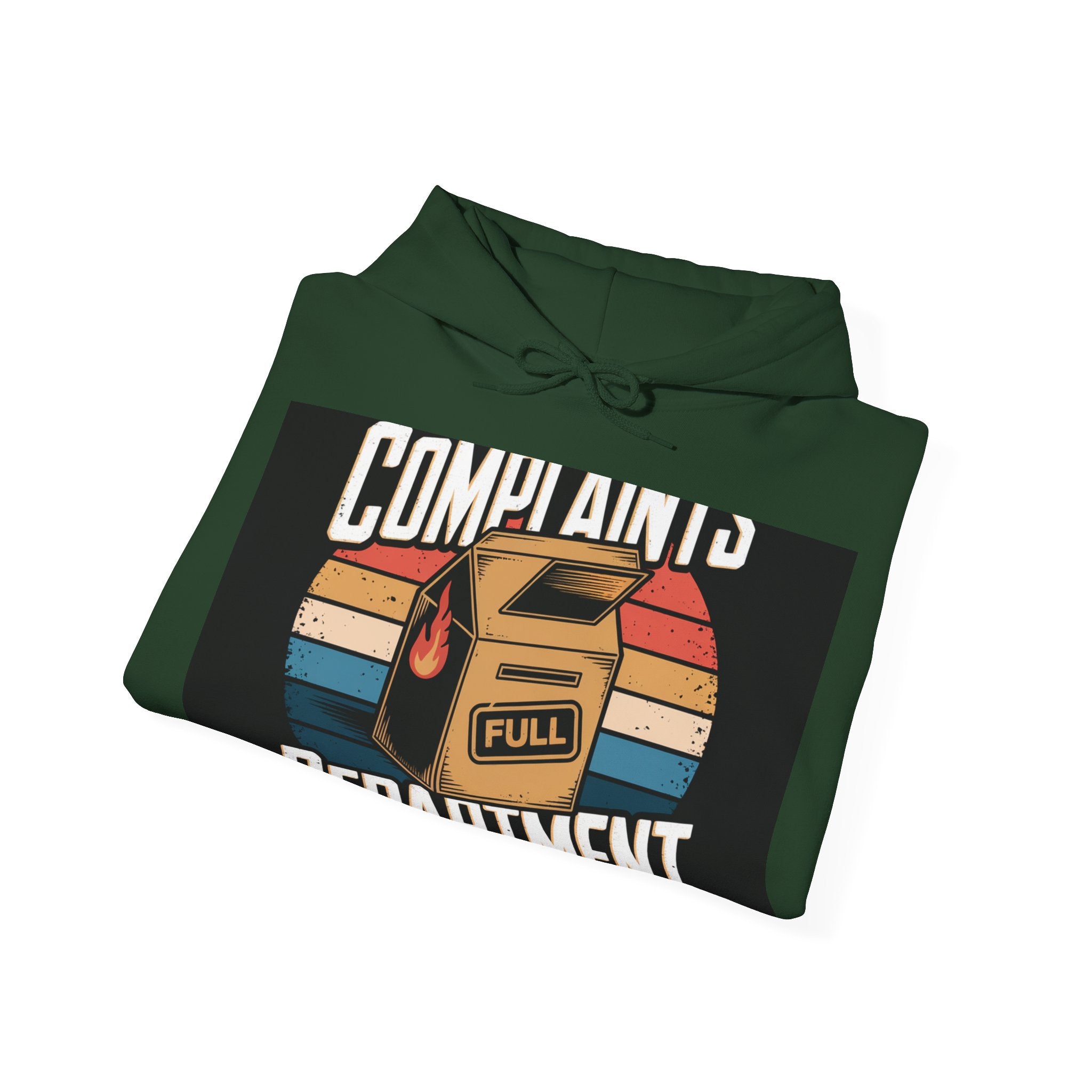 Complaints Department - Trendy Teez Funny Hoodie mockup