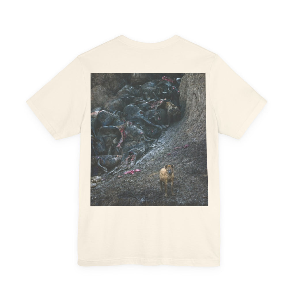 Feast / In The Surge To Cross The Mara River Th... — Hard Tee (Back Print)