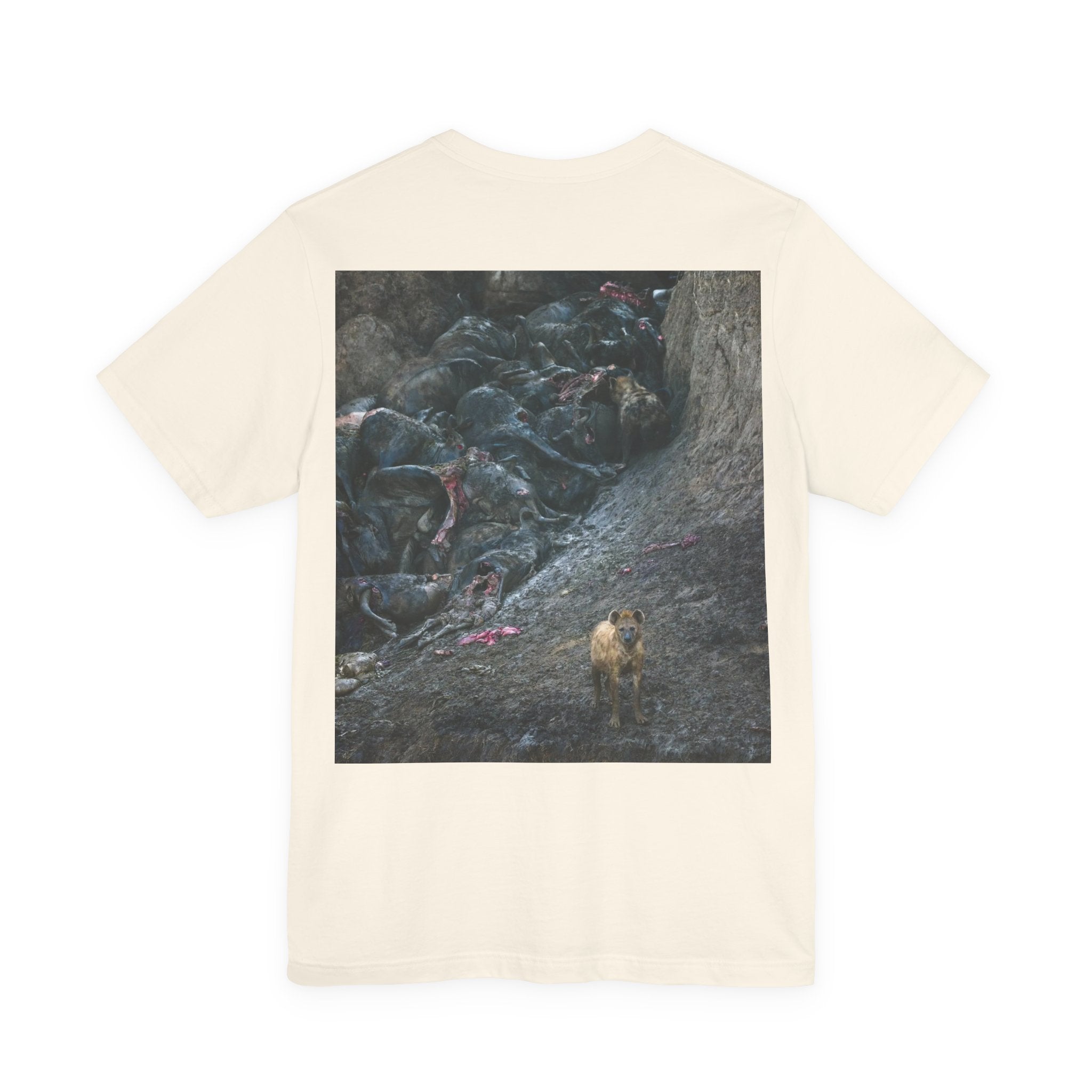 Feast / In The Surge To Cross The Mara River Th... — Hard Tee (Back Print)