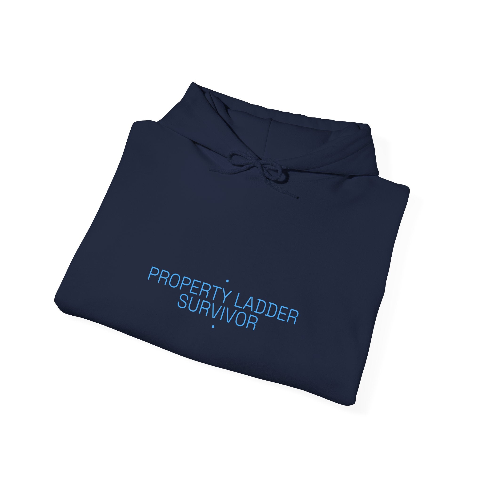 Property Ladder Survivor - Trendy Teez Funny Hoodie mockup
