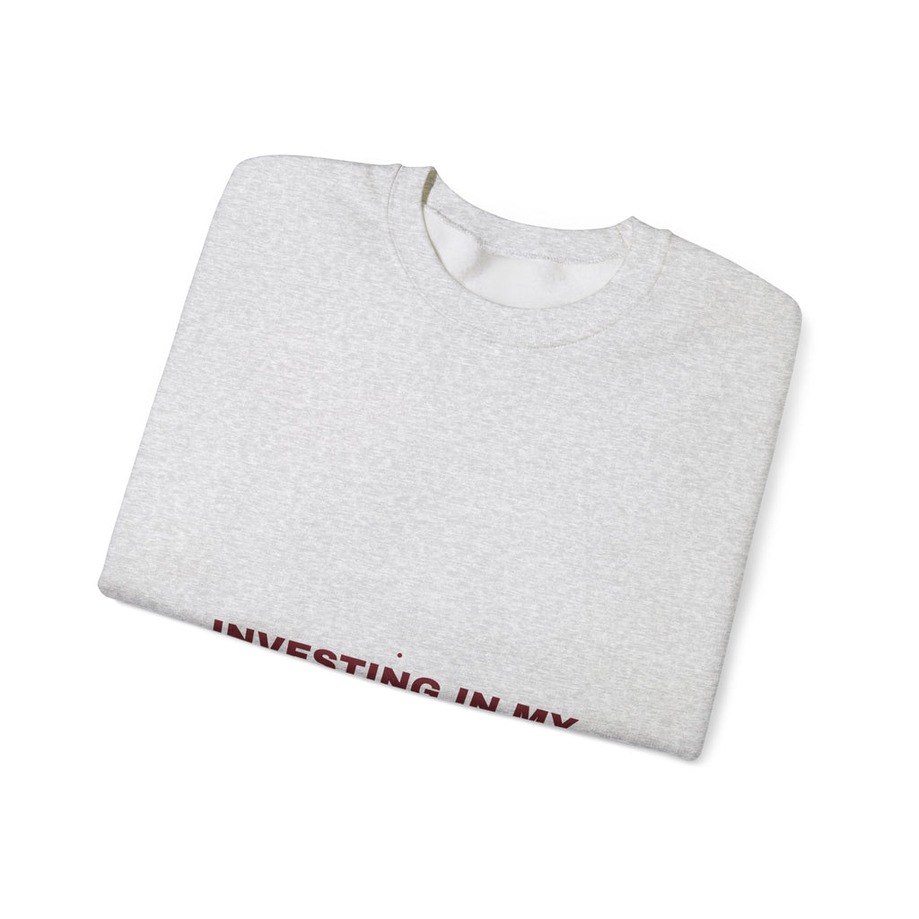 Investing In My Future - Trendy Teez Funny Crewneck mockup