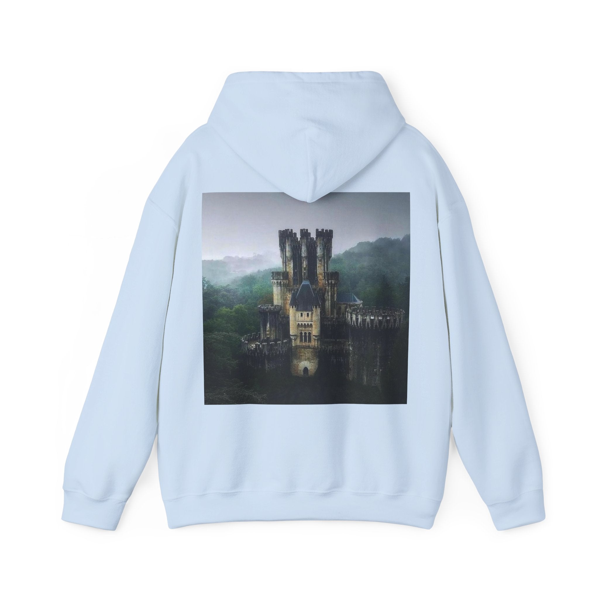 Butrón Castle (Gatika, Spain) — Hard Hoodie (Back Print)