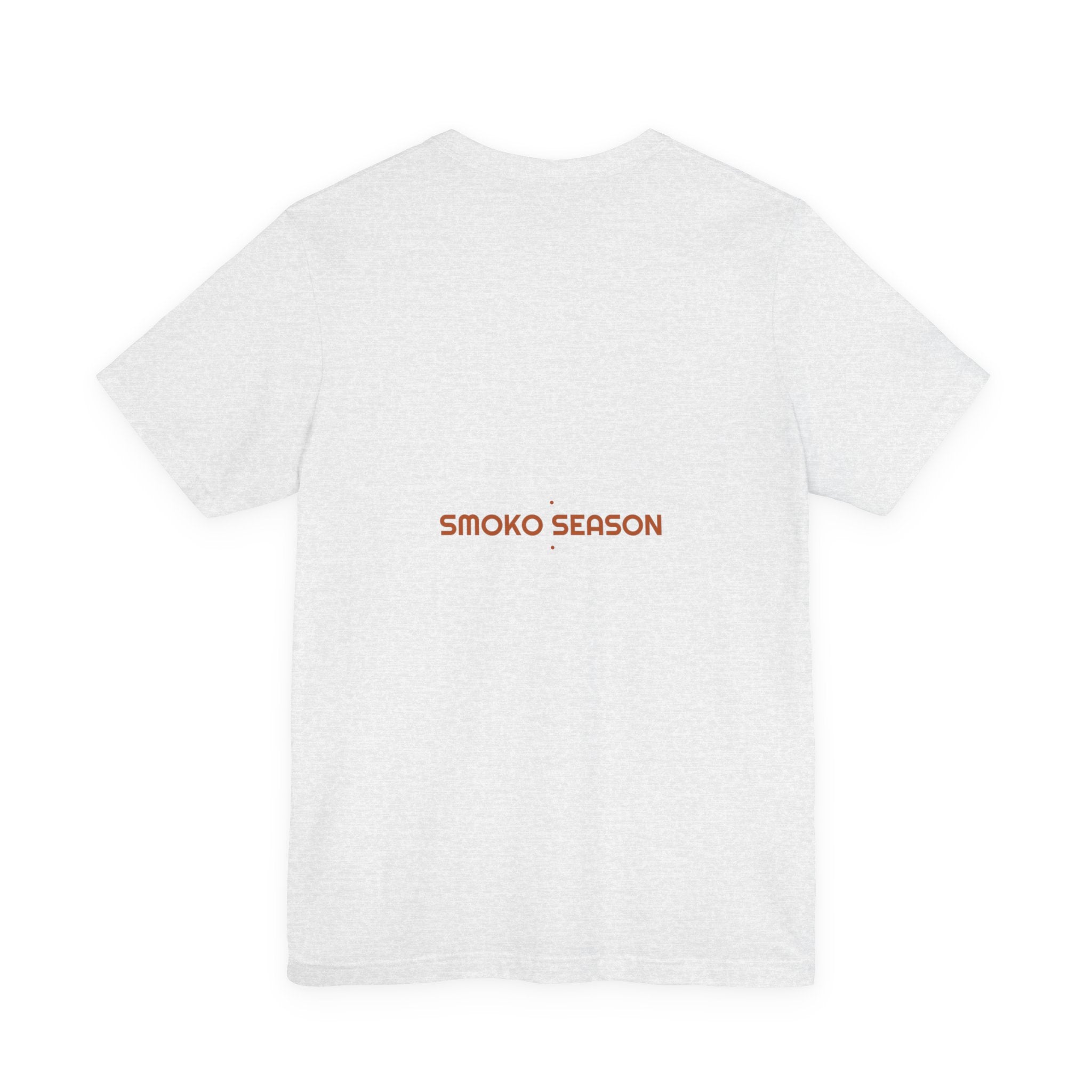 Smoko Season - Trendy Teez Funny Tee (Back Print) mockup