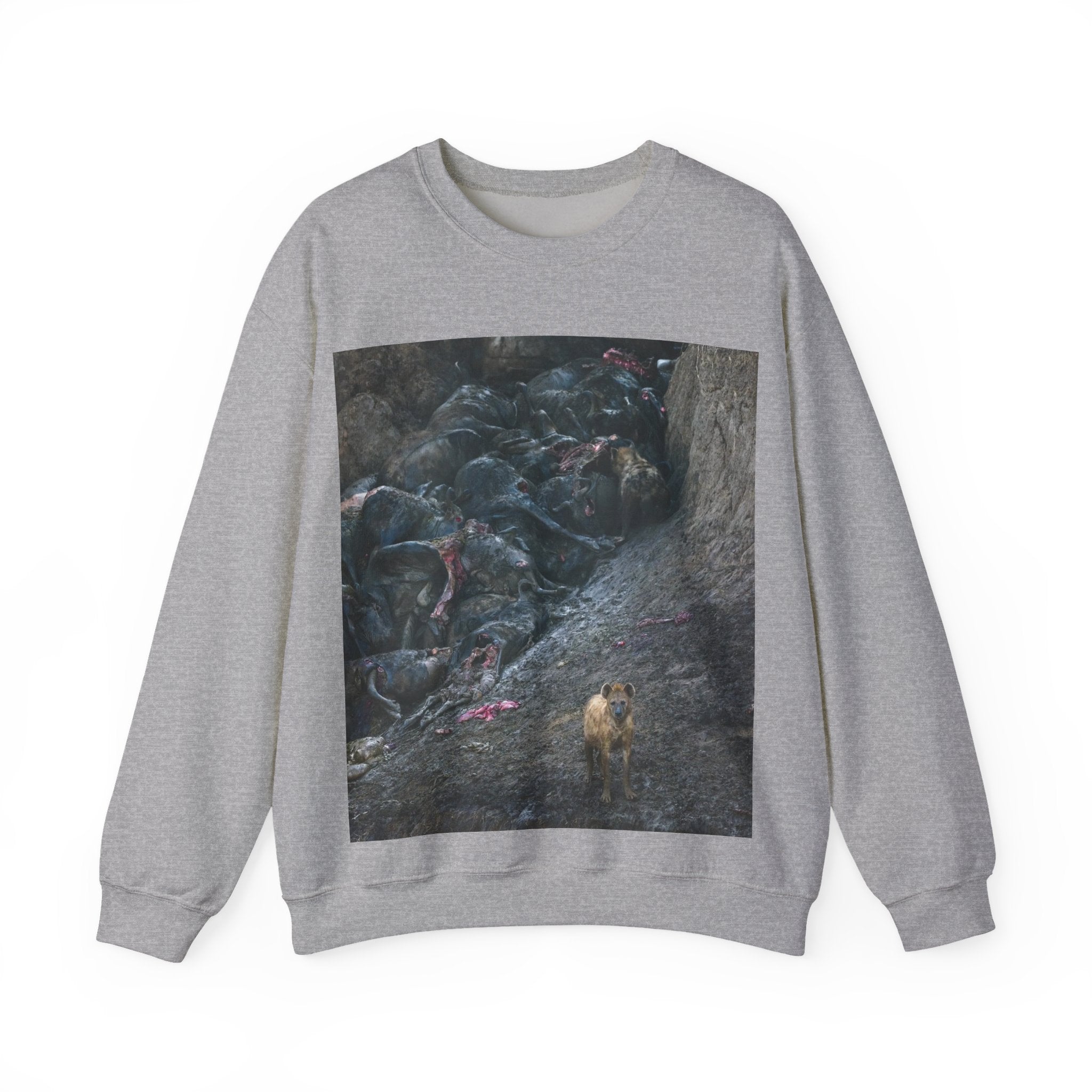 Feast / In The Surge To Cross The Mara River Th... — Hard Crewneck