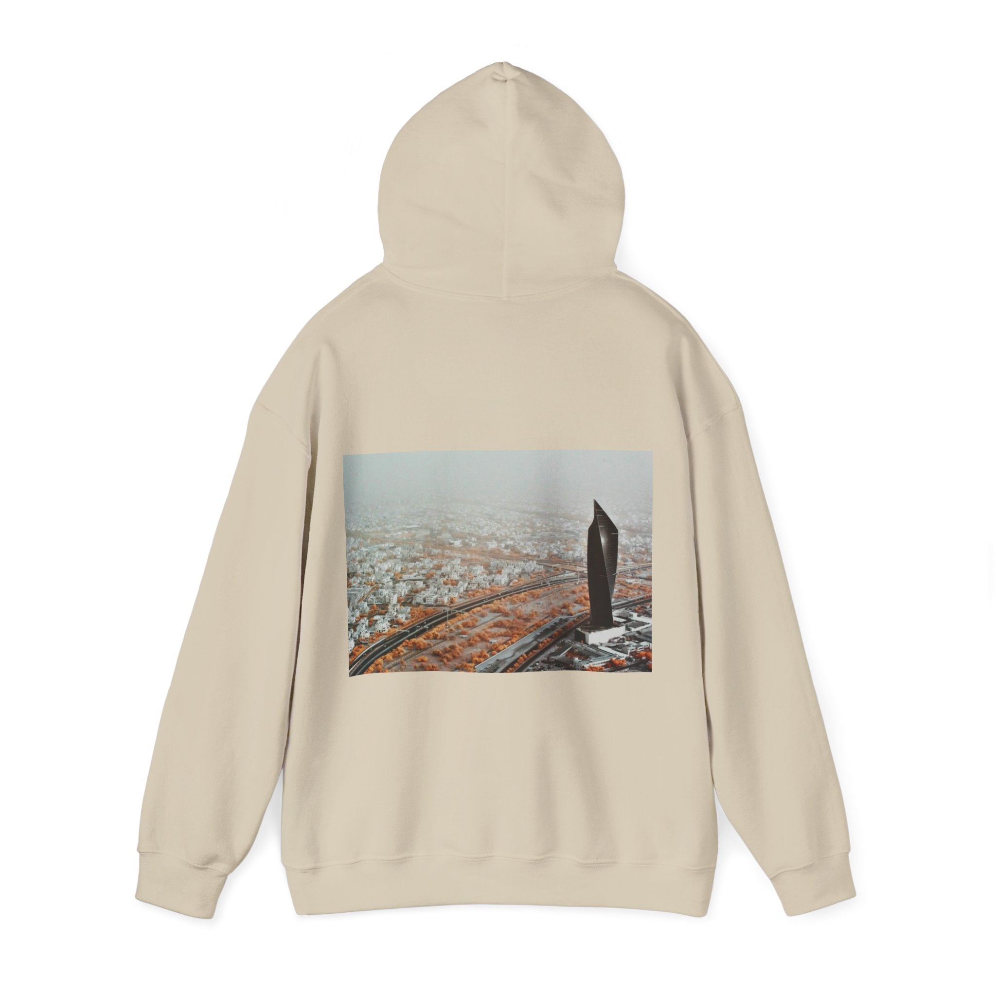 Al Tijaria Tower (Sharq, Kuwait) — Hard Hoodie (Back Print)