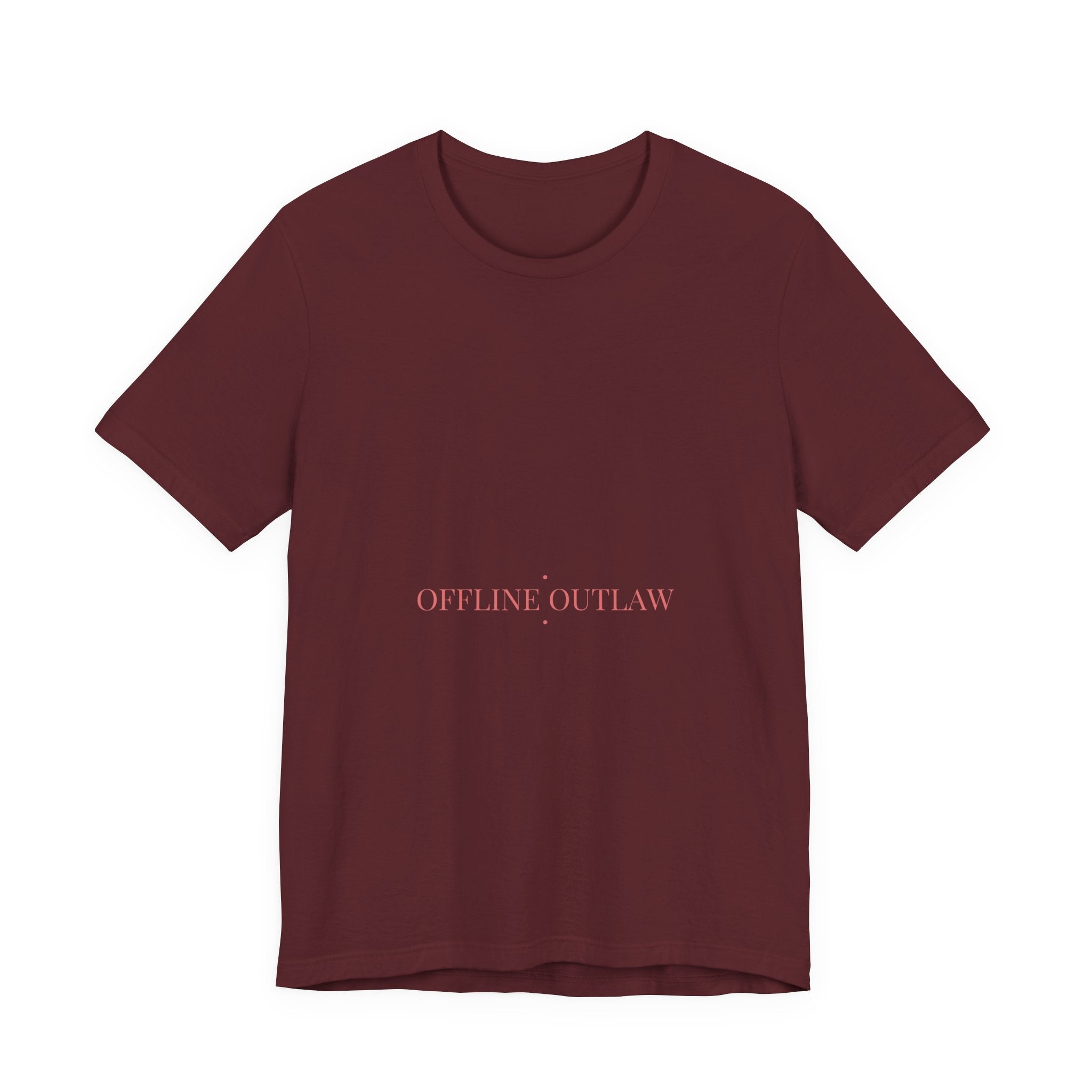 Offline Outlaw - Trendy Teez Funny Tee mockup