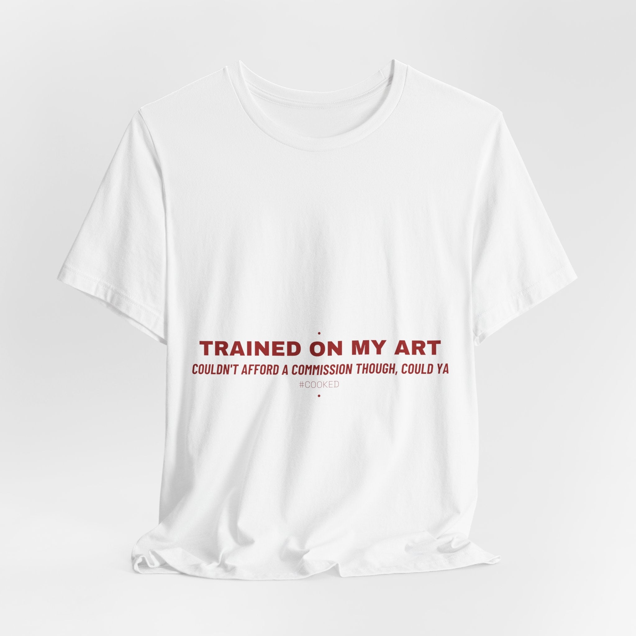 Trained On My Art - Trendy Teez Funny Tee mockup