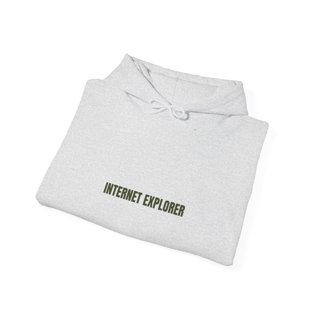 Internet Explorer - Trendy Teez Funny Hoodie mockup