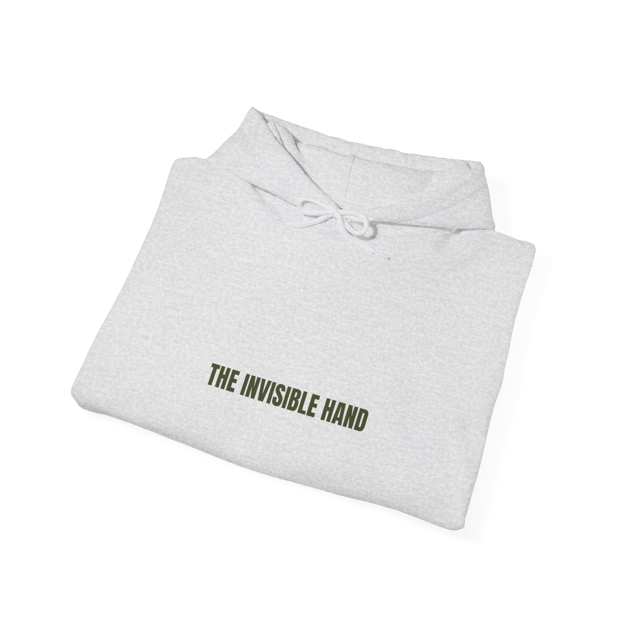 The Invisible Hand - Trendy Teez Funny Hoodie mockup