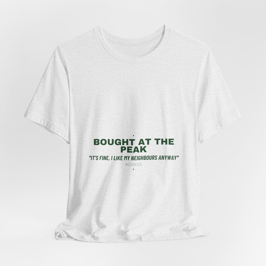 Bought At The Peak - Trendy Teez Funny Tee mockup